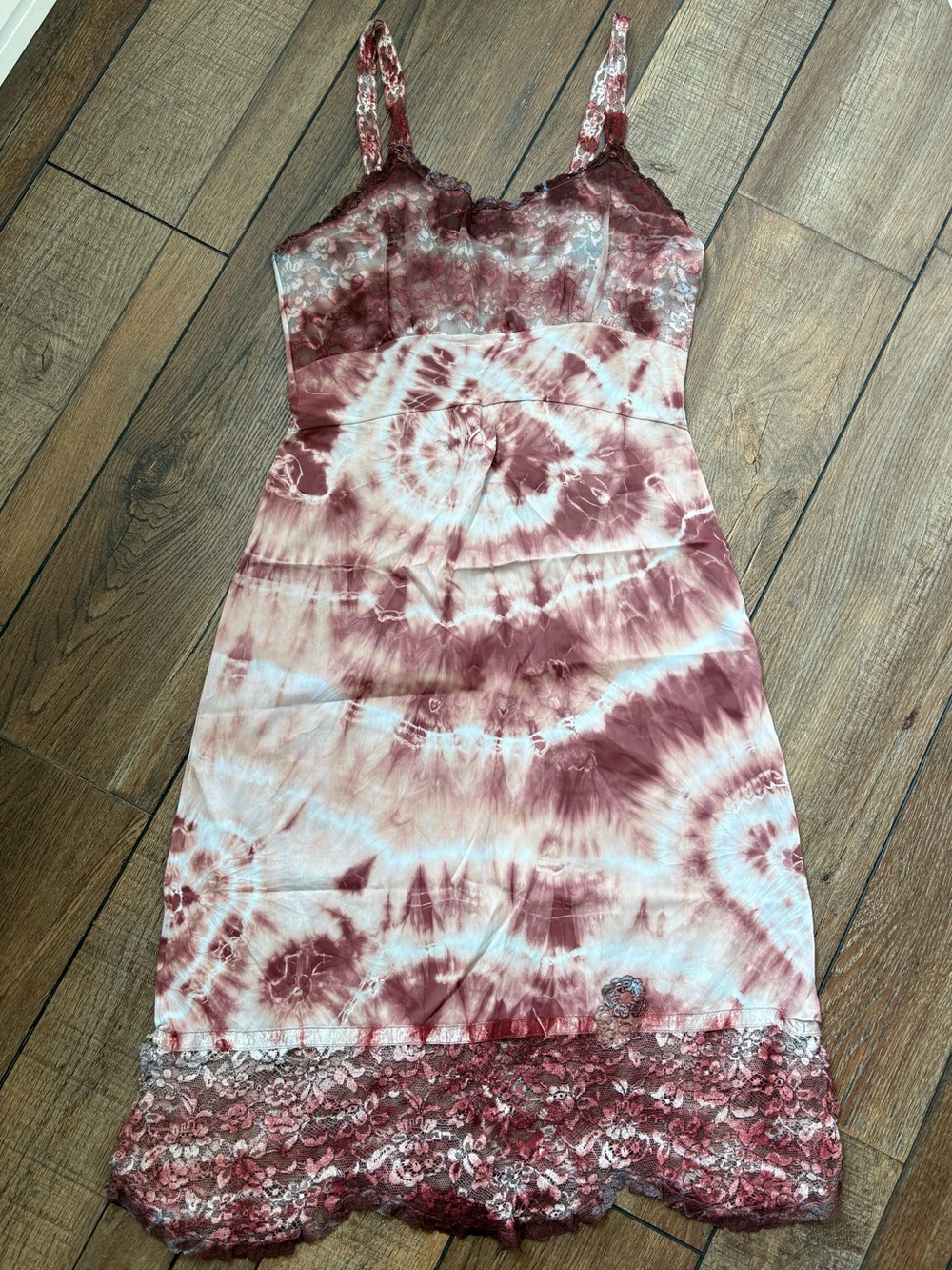 Vintage Tie Dye Slip Dress